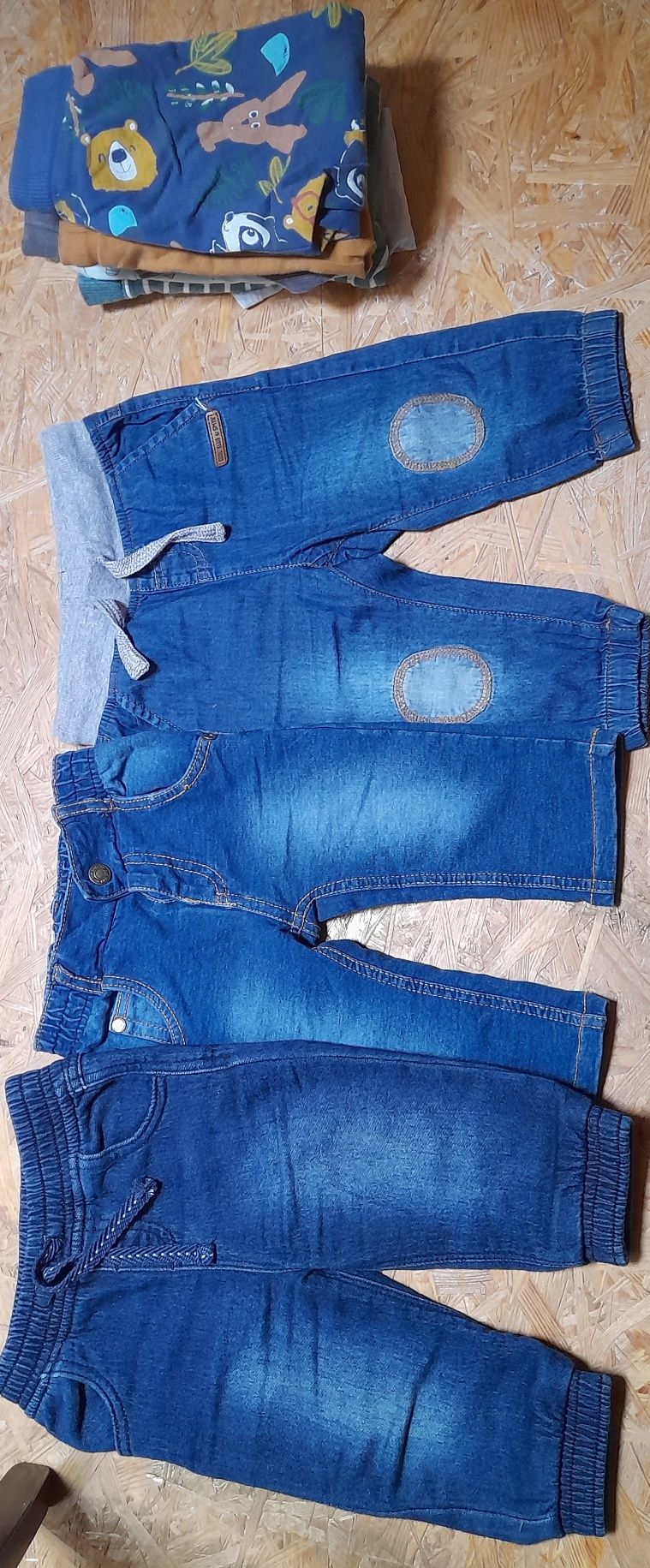 8 x spodnie dresowe I jeansy 40 zł komplet