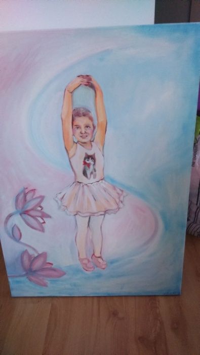 Obraz Czapli "Mała baletnica"