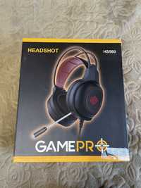 Гарнитура GamePro Headshot black/red (HS560)