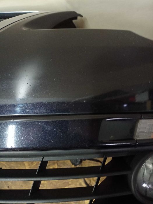 VW Volkswagen Passat B6 zderzak czarny LC9X przód przedni kompletny