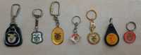 Conjunto de porta chaves antigos do Benfica