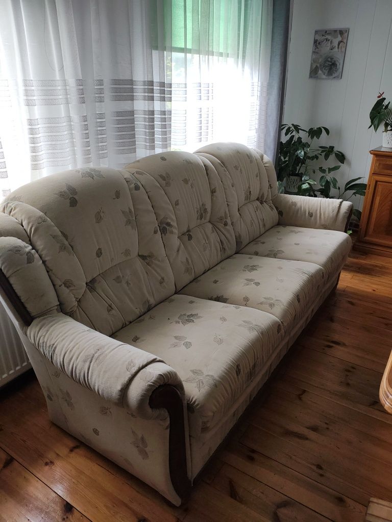 Sofa plus dwa fotele