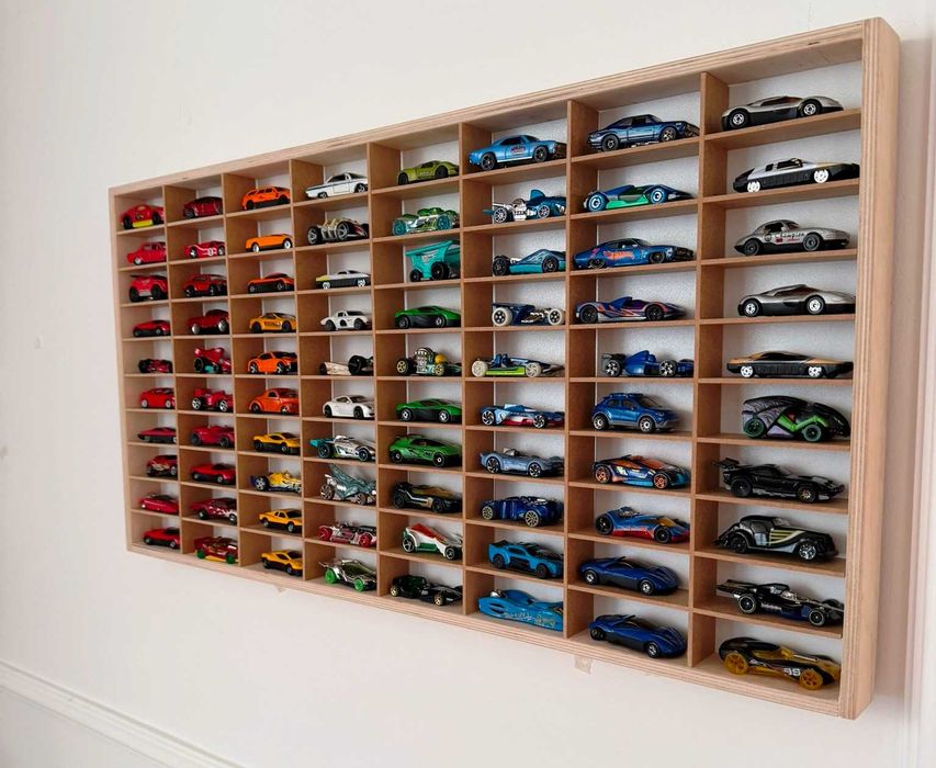 Półka na resoraki hot wheels samochodziki regał na zabawki 80 AUTEK