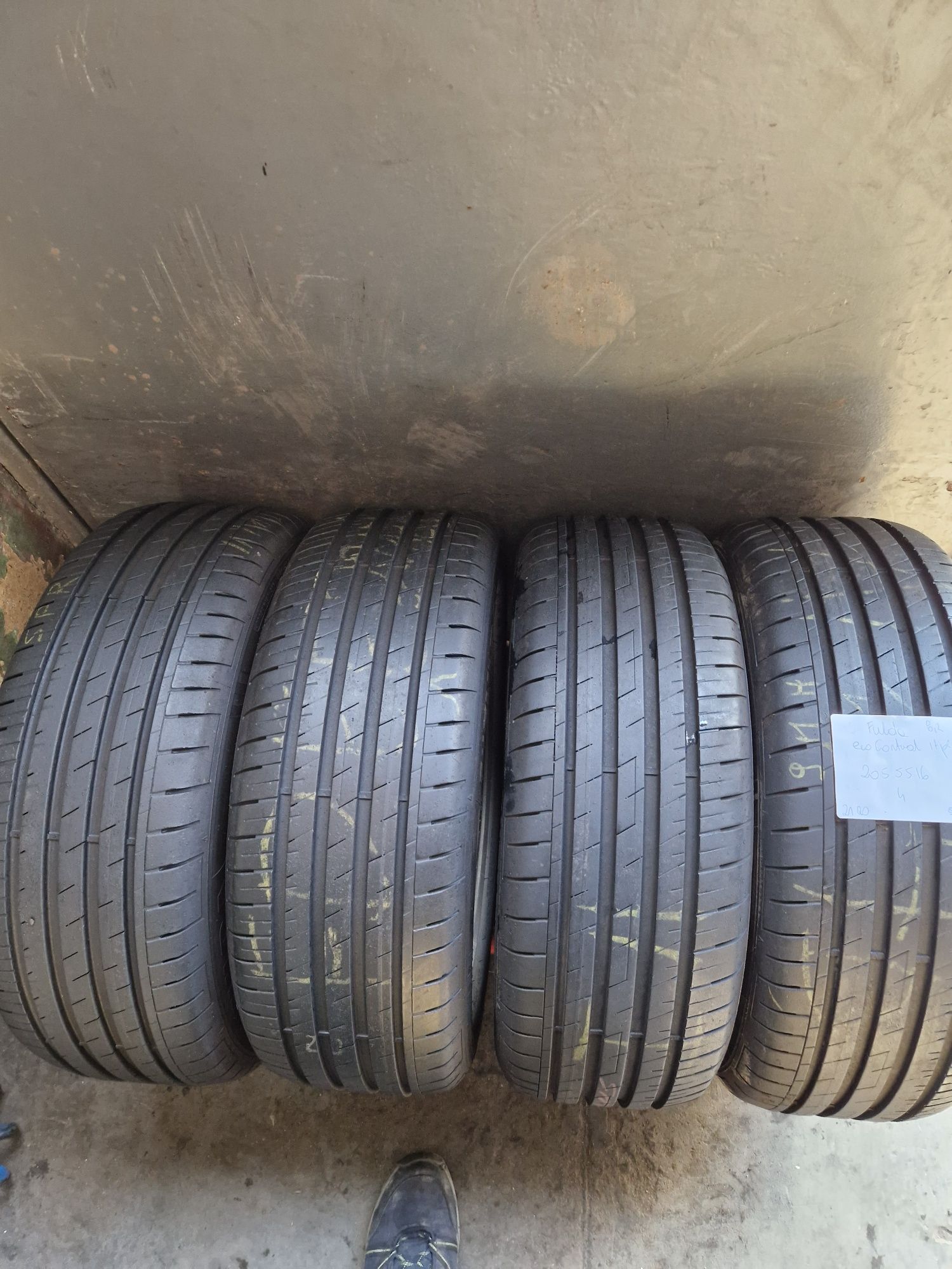 205/55/16 205/55R16 Fulda 2021 lato