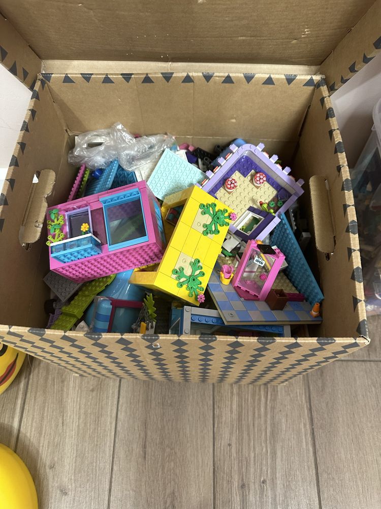 LEGO Friends mega paka klocków lego 19 kg 10 zestawów