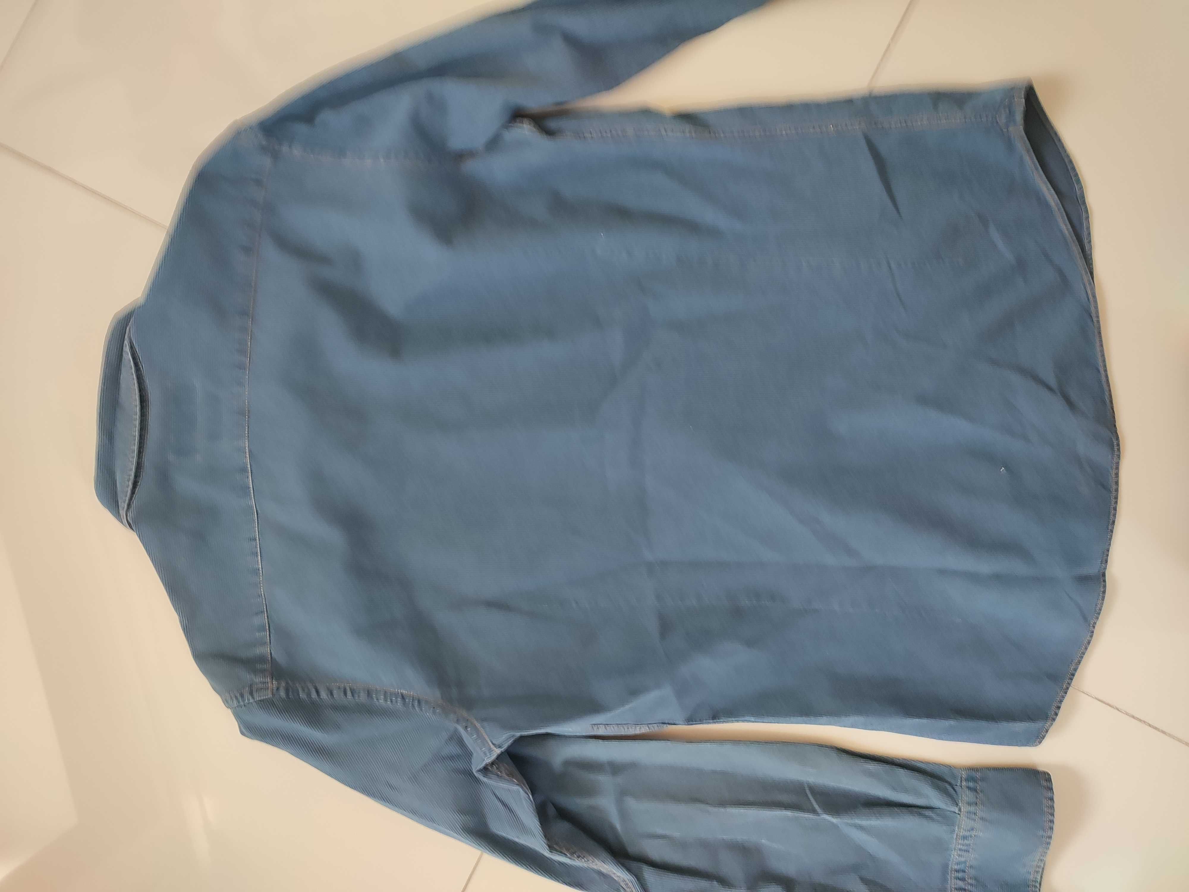 Massimo Dutti koszula męska niebieska rozmiar M stanie bdb