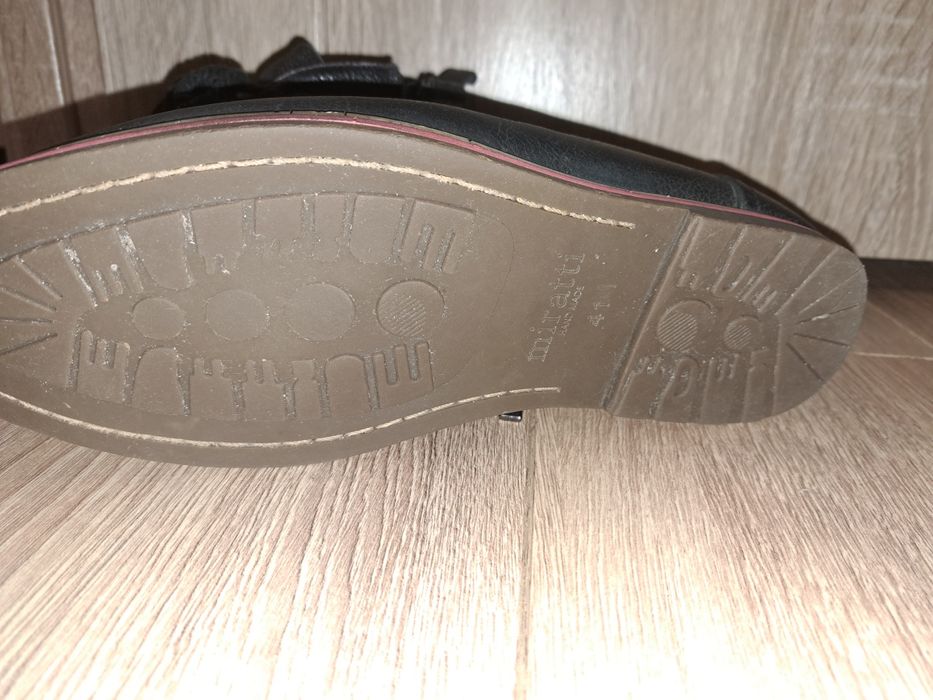 Ботинки зимние на цигейке. Miratti. Туфли. Кожа.