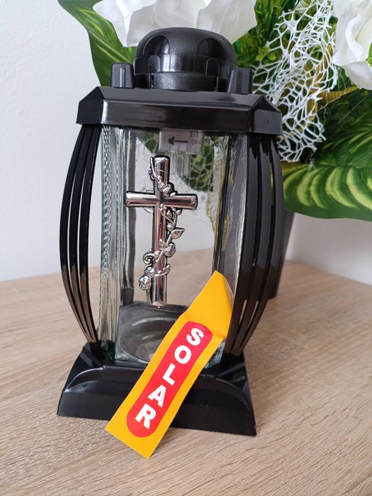 dekoracje nagrobne znicze solarne zestaw 2szt wysyłka wybór