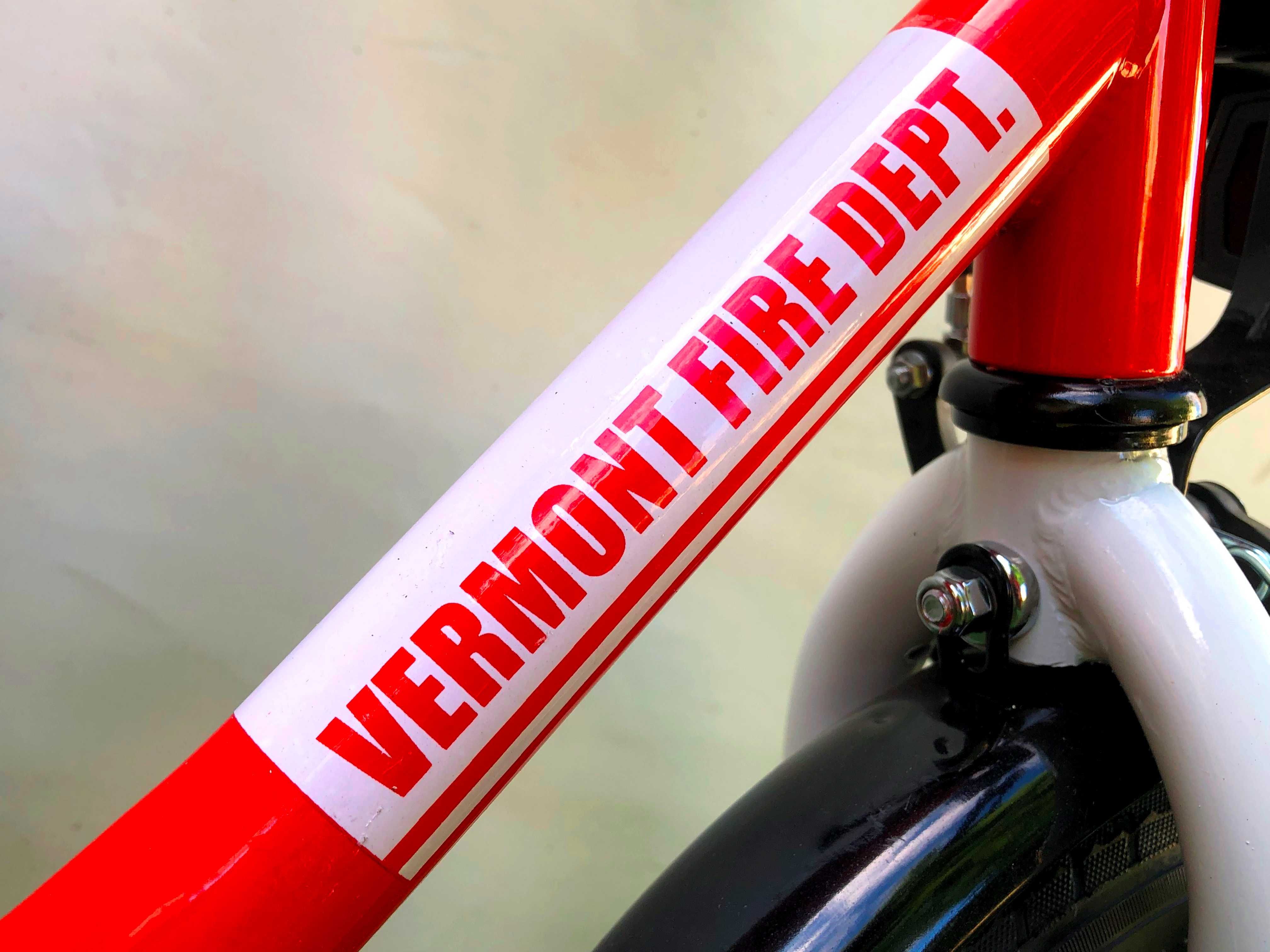 *Nowy rower dziecięcy VERMONT FIRE DEPARTMENT* Koła 12" Wyprzedaż 2022