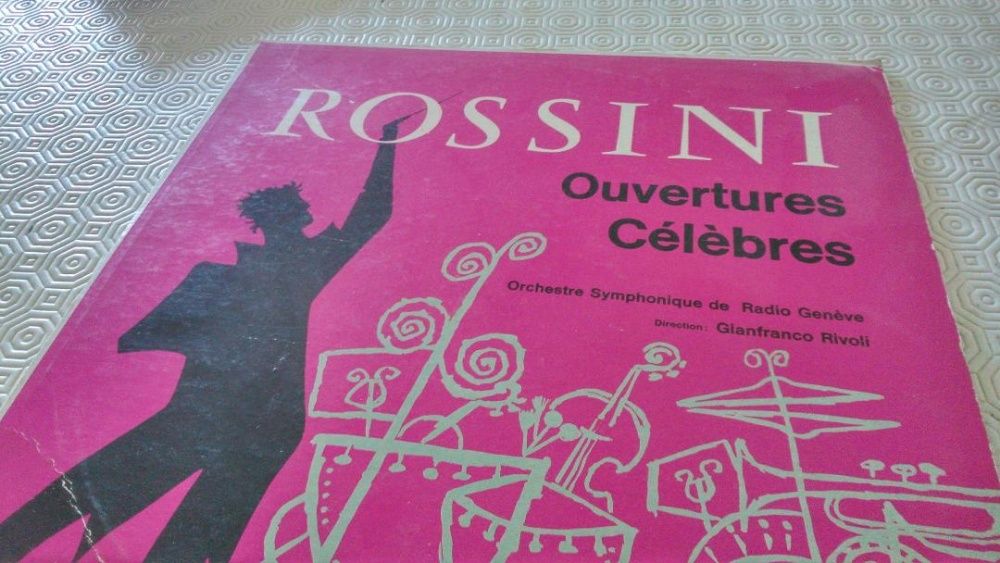 Rossini - Aberturas famosas - Vinil raro (edição francesa)
