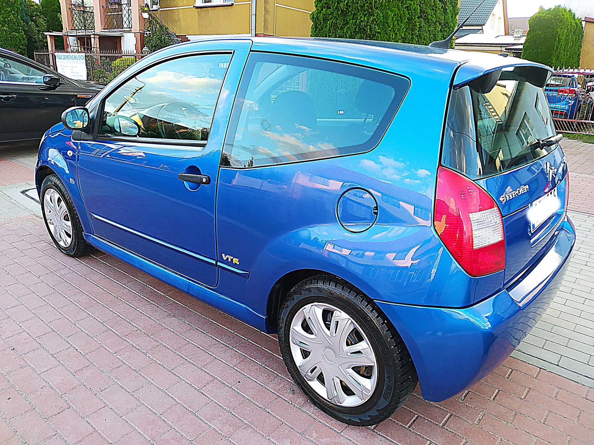 CITROEN C2 1.4 benzyna 2007r  klima grzane fotele Sprowadzony