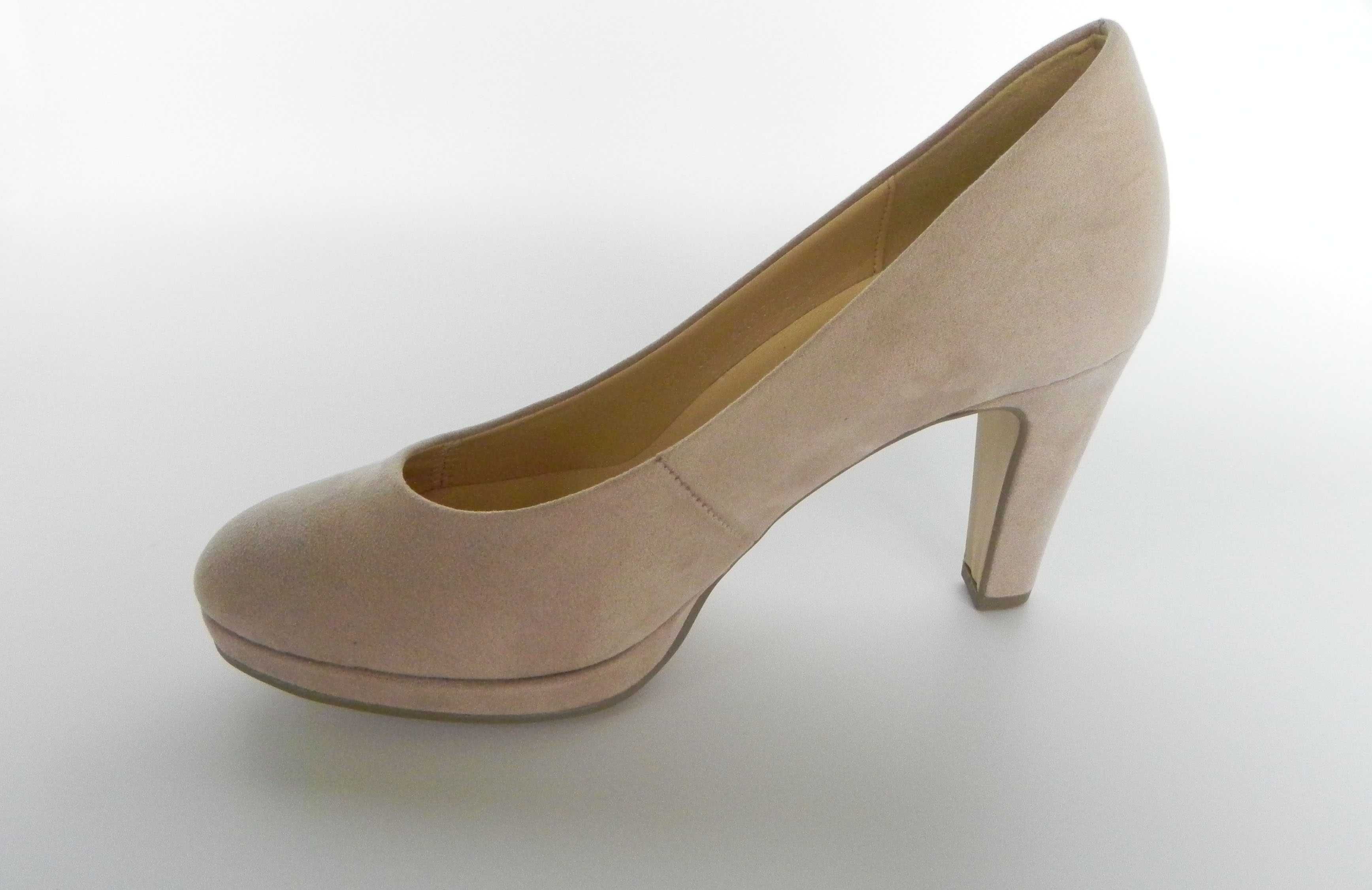 Szpilki Gabor nowe za 50% ceny rozm. 35.5 beige