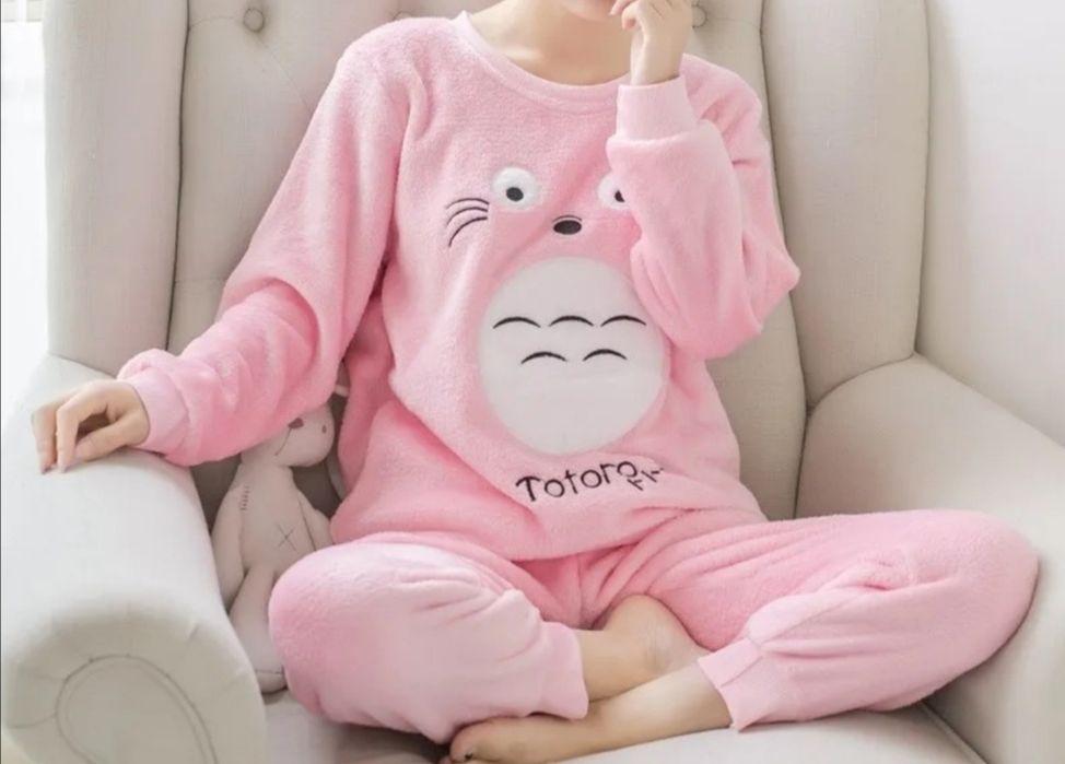 Тёплые домашние пижамы