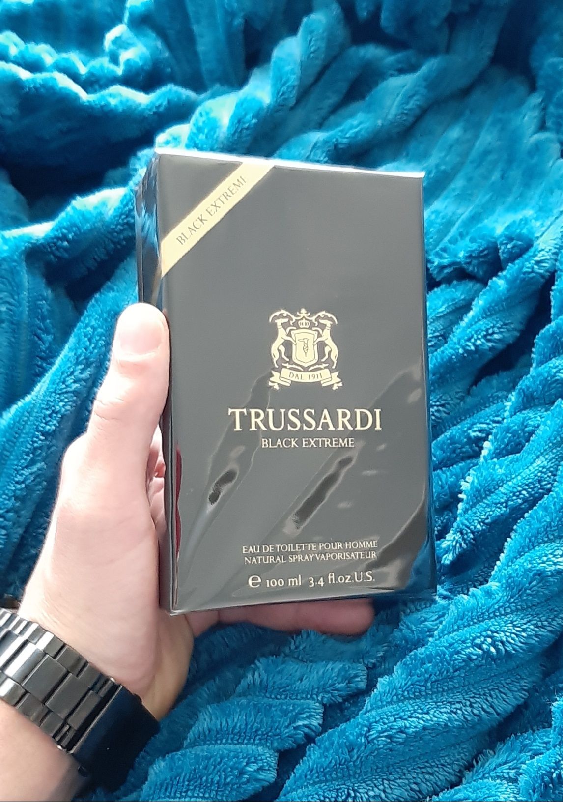 (Oryginalny) Trussardi Black Extreme 100ml (Możliwy Odbiór)