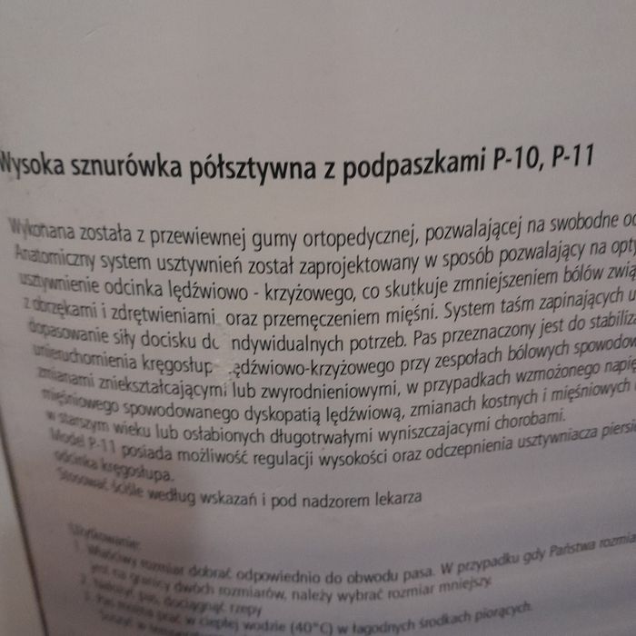 Neox orteza półszywna Xxl