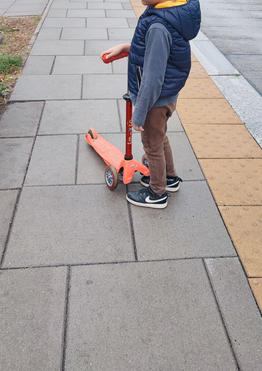 Hulajnoga trójkołowa dziecięca Micro Mini Deluxe orange