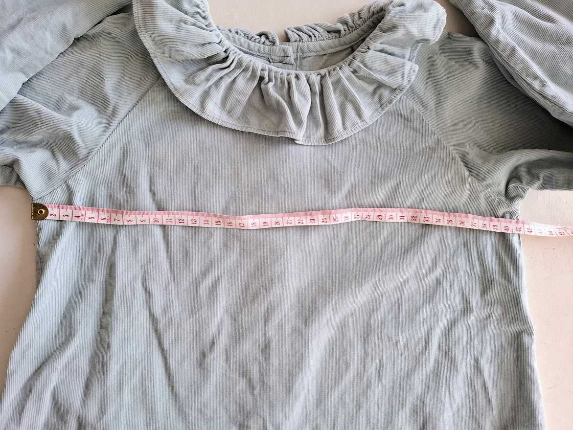 Zippy // Blusa veludo cotelê com gola 11 anos