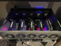 koparka krypto / AI MACHINE B250 Mining Expert / 5 x RTX 3060 12GB