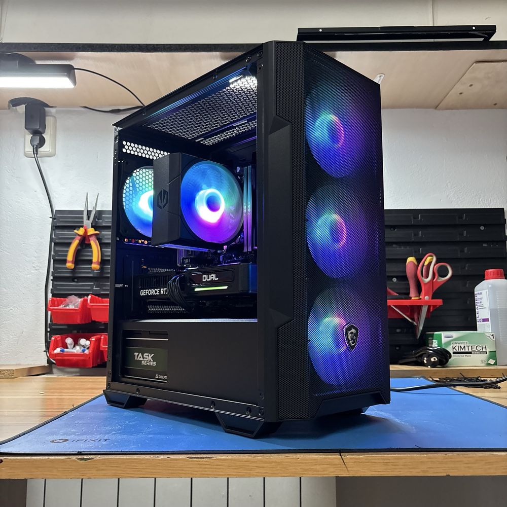 Komputer RTX 5060 Ti 16GB / Ryzen 5 5600 / 32GB do gier GAMINGOWY