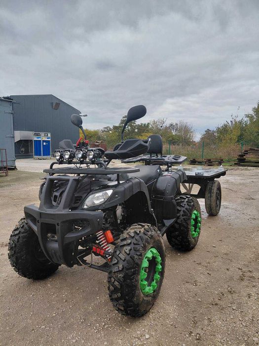 QUAD 250  roczny z przyczepką     3 biegowy+ wsteczny