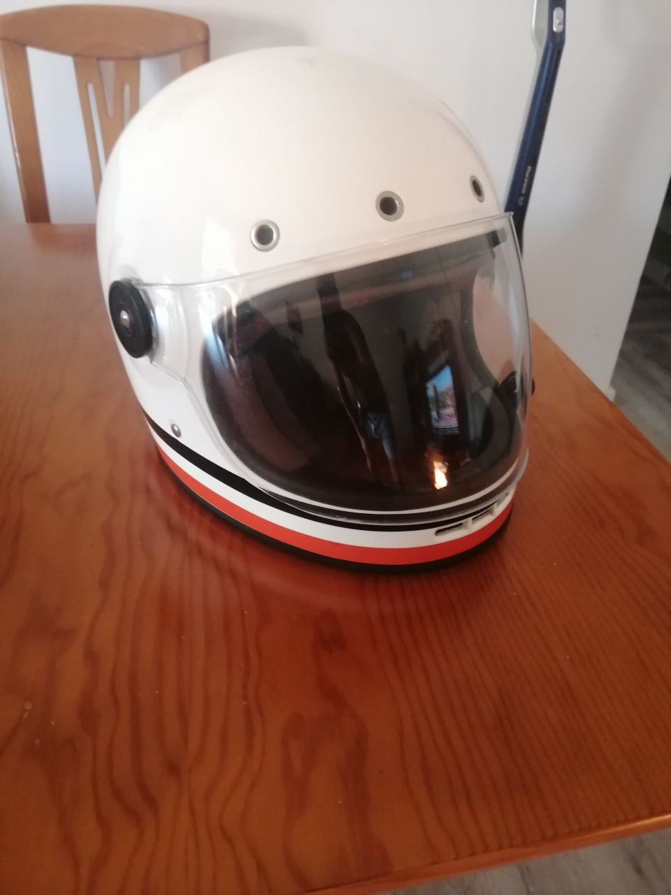 Capacete Shiro café racer