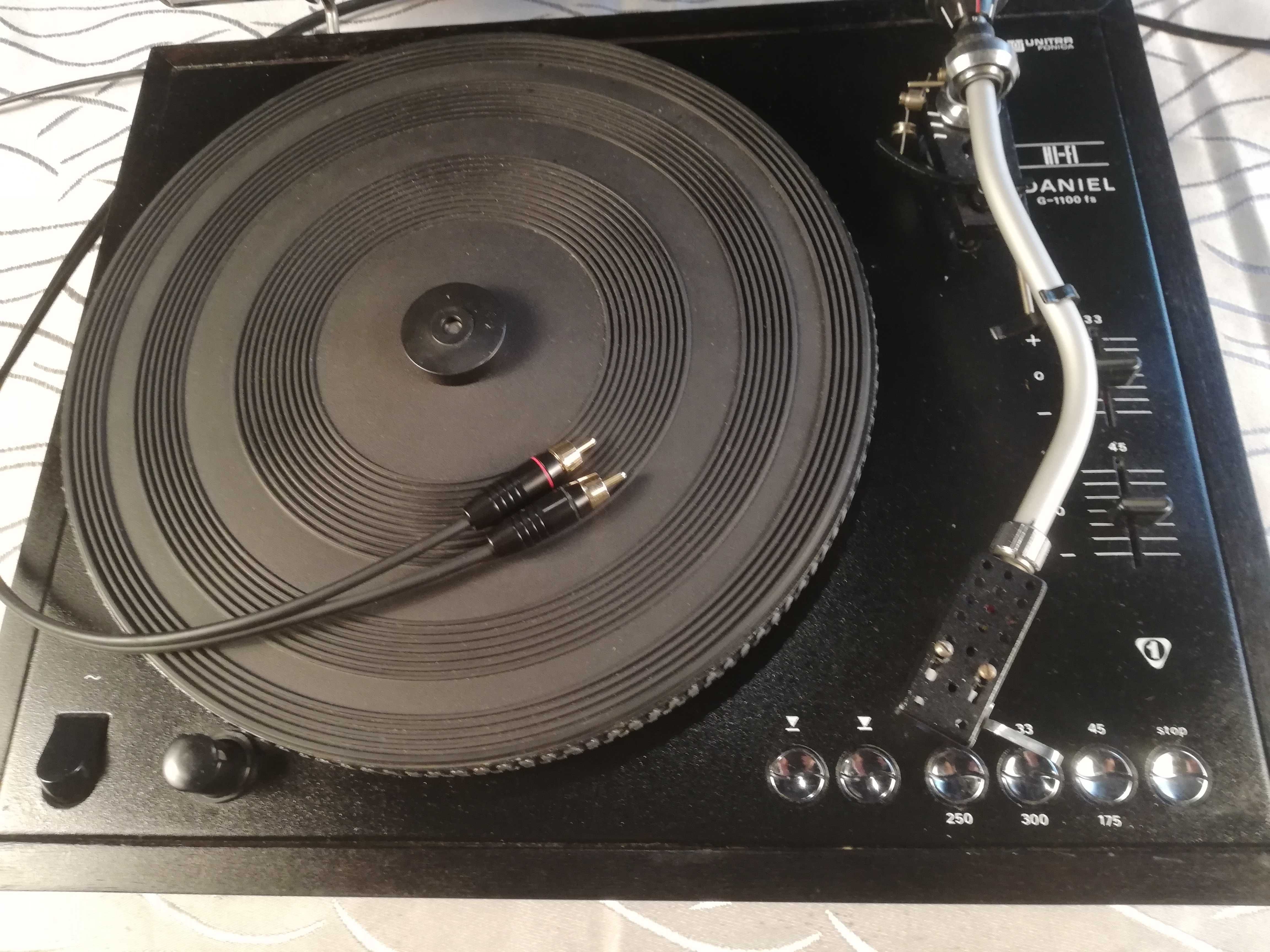 Sprzedam Gramofon Daniel  G-1100fs Hi Fi  odtwarza Maxi single  unikat