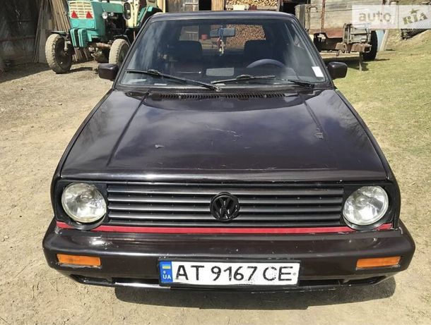 Продам !СРОЧНО! Volkswagen Golf 2 1.8 1986