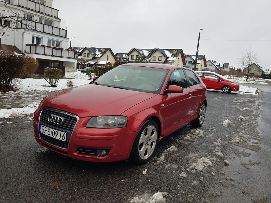 Audi A3 3-drzwiowe Klimatyzacja , Wspomaganie , Elektryka , Skóra , Alufelgi !
