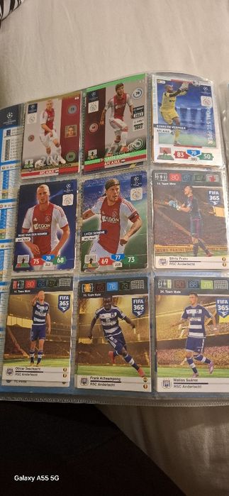 Album Panini z kartami piłkarskimi