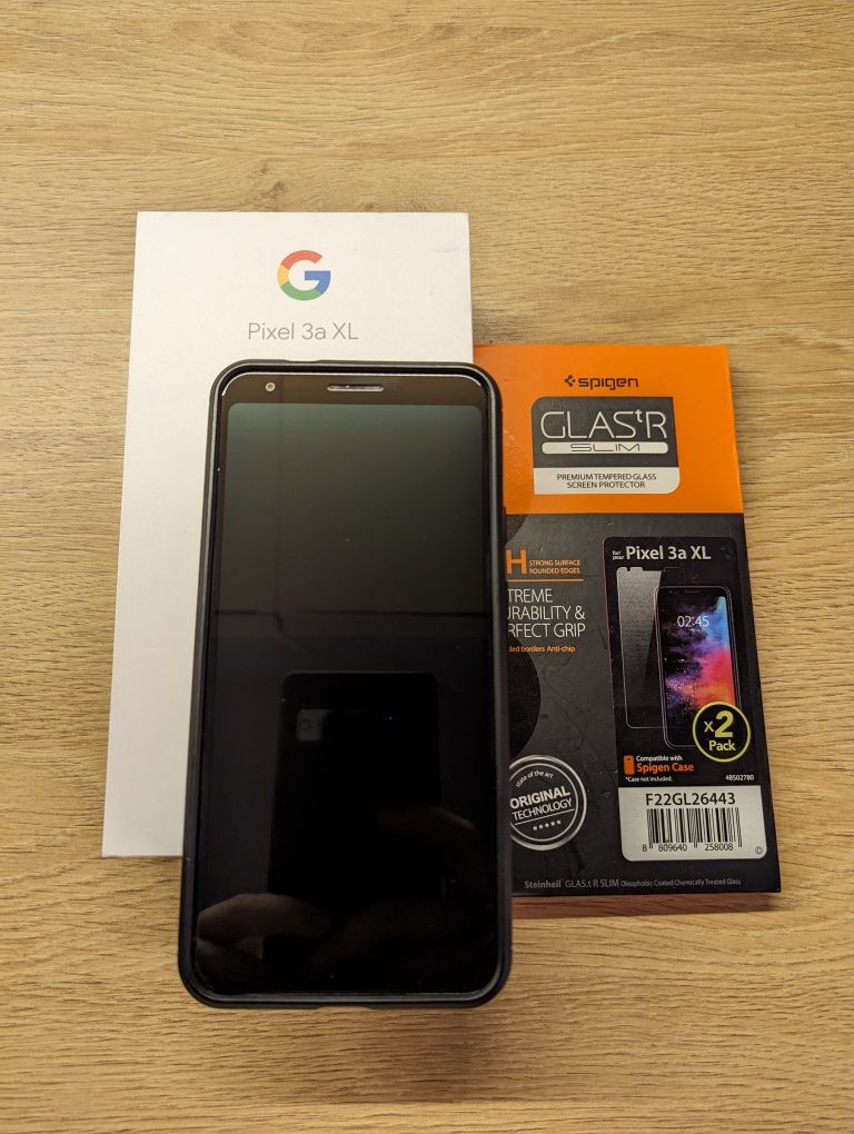 Sprzedam Google Pixel 3A XL  64GB + obudowa Spigen + szkło