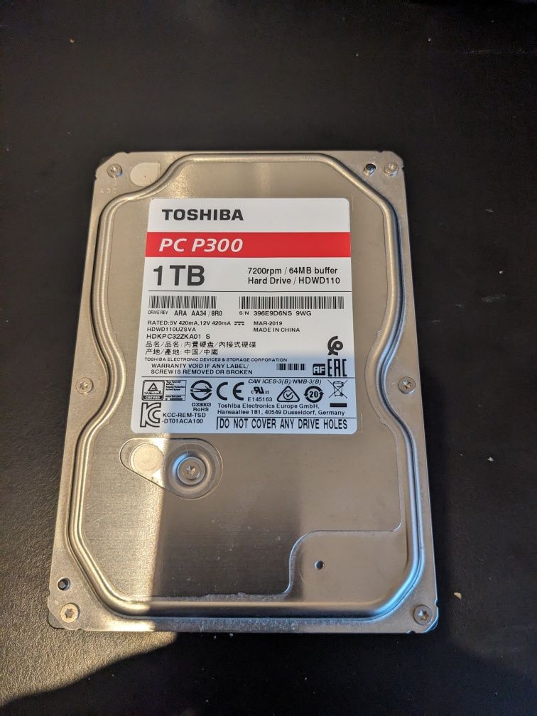Жорсткий диск HDD Toshiba 1Tb