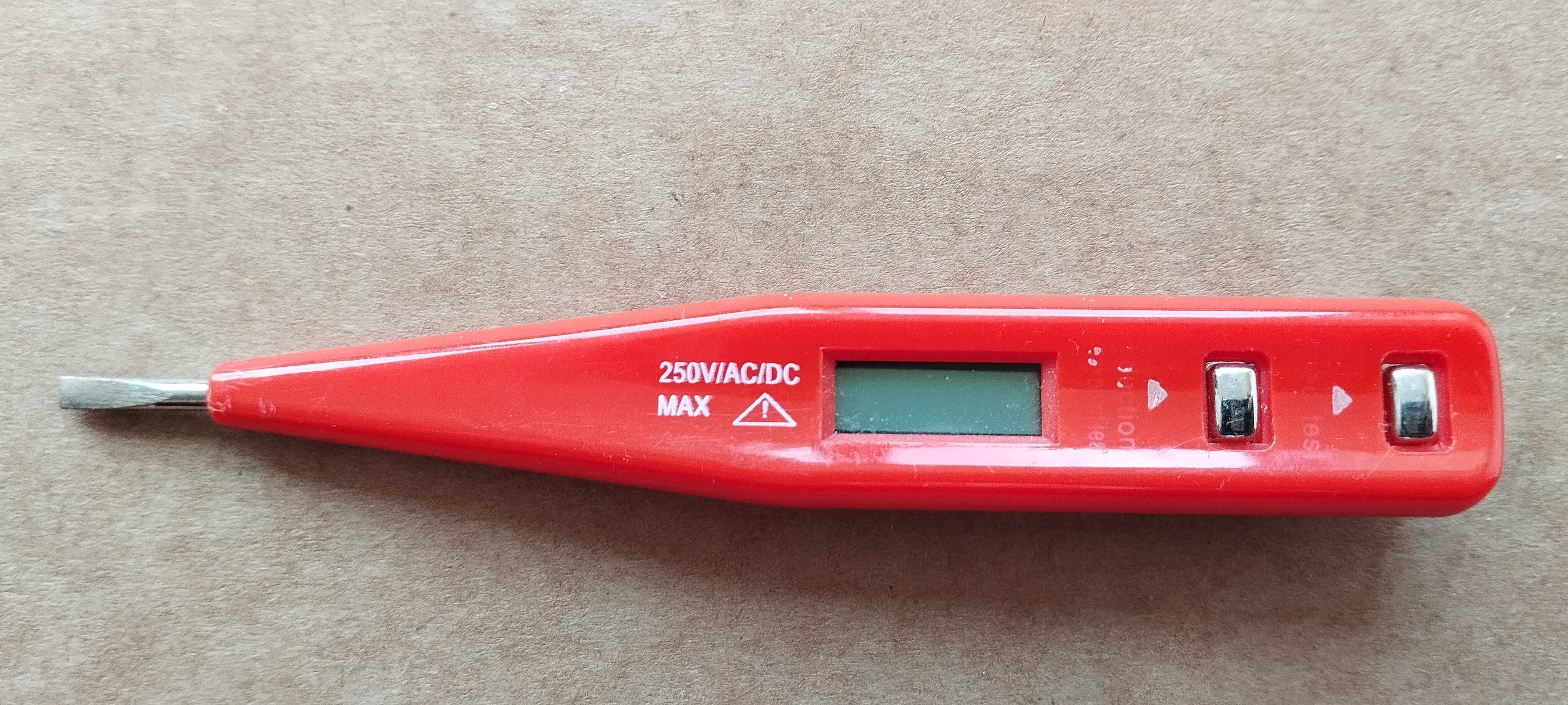 Індикатор контрольний напруги цифровий 12-250V LCD