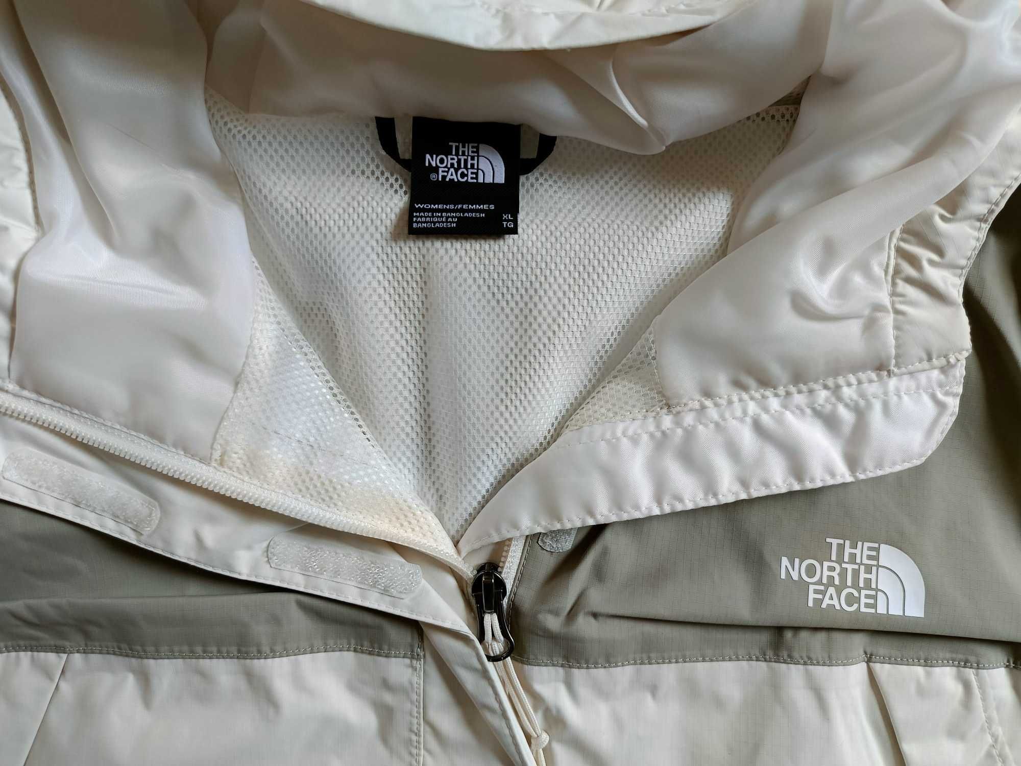 NOWA Kurtka damska The North Face Antora wiatrówka wodoodporna XL krem