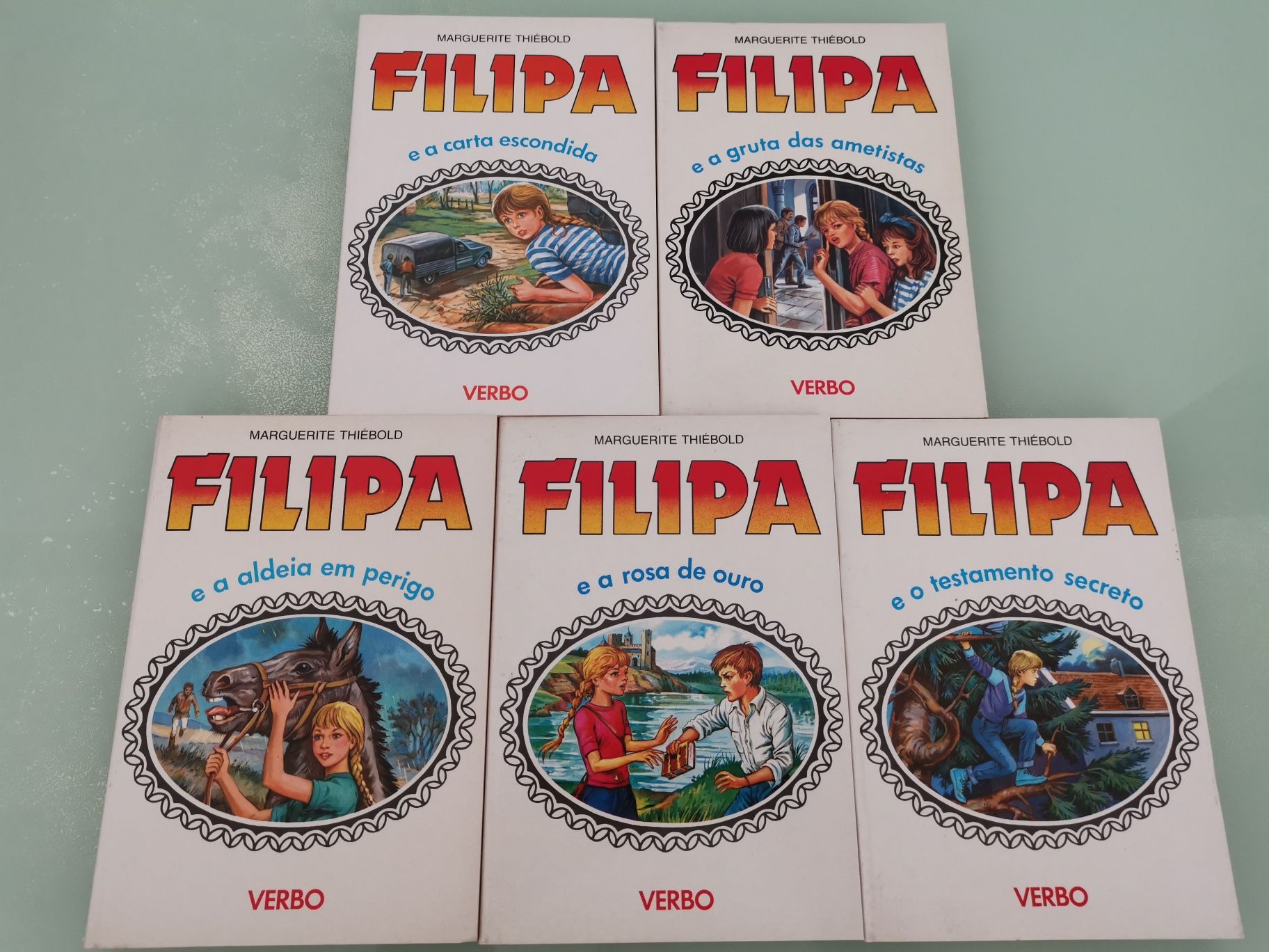 Livros Filipa - Verbo edição de 1988