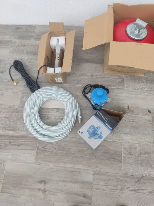 Bomba de água com acessórios