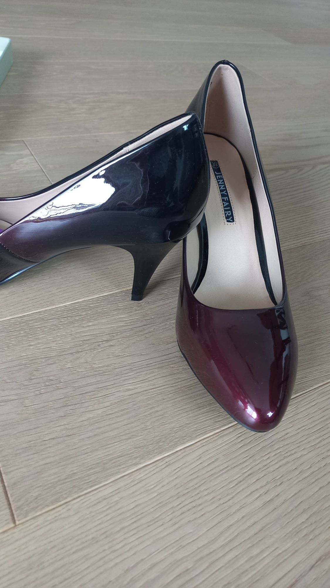 Szpilki nowe bordowe rozmiar 39