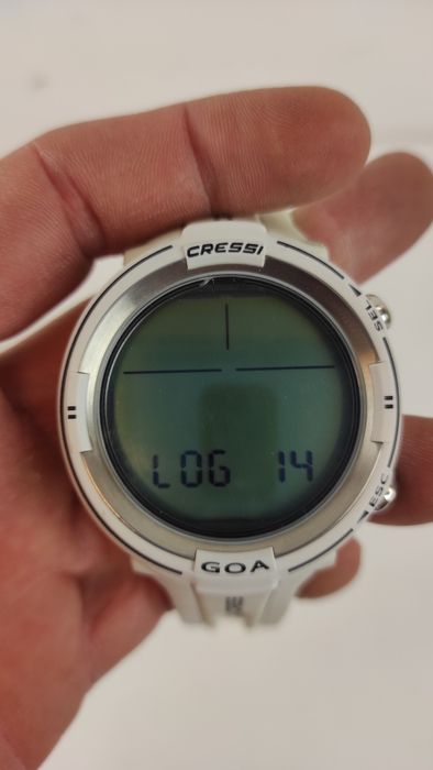 Cressi Goa – komputer nurkowy / zegarek – używany, sprawny