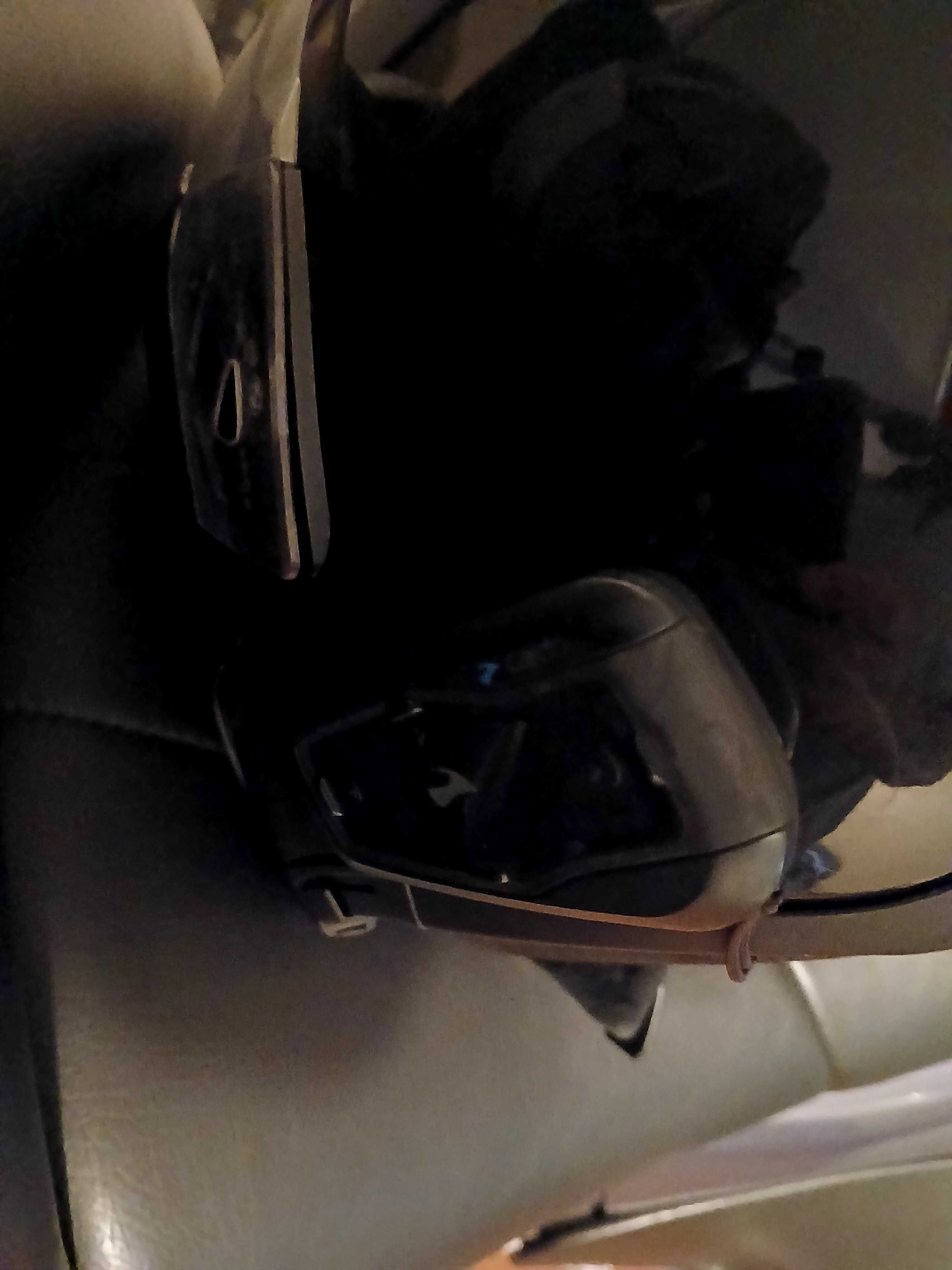 Capacete de mota usado