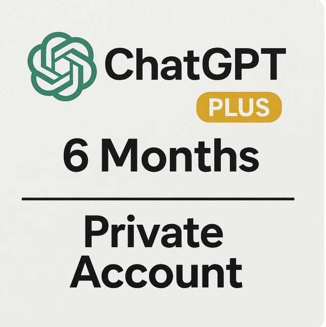 Chat gpt plus 3-6 місяців особистий аккаунт ( можливо на ваш)