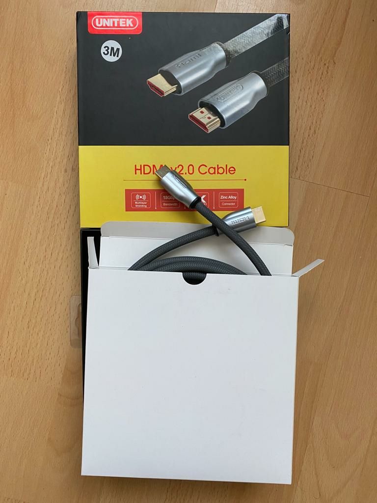 HDMI 2.0 Unitek Lux 18 gb/s oplot 4K