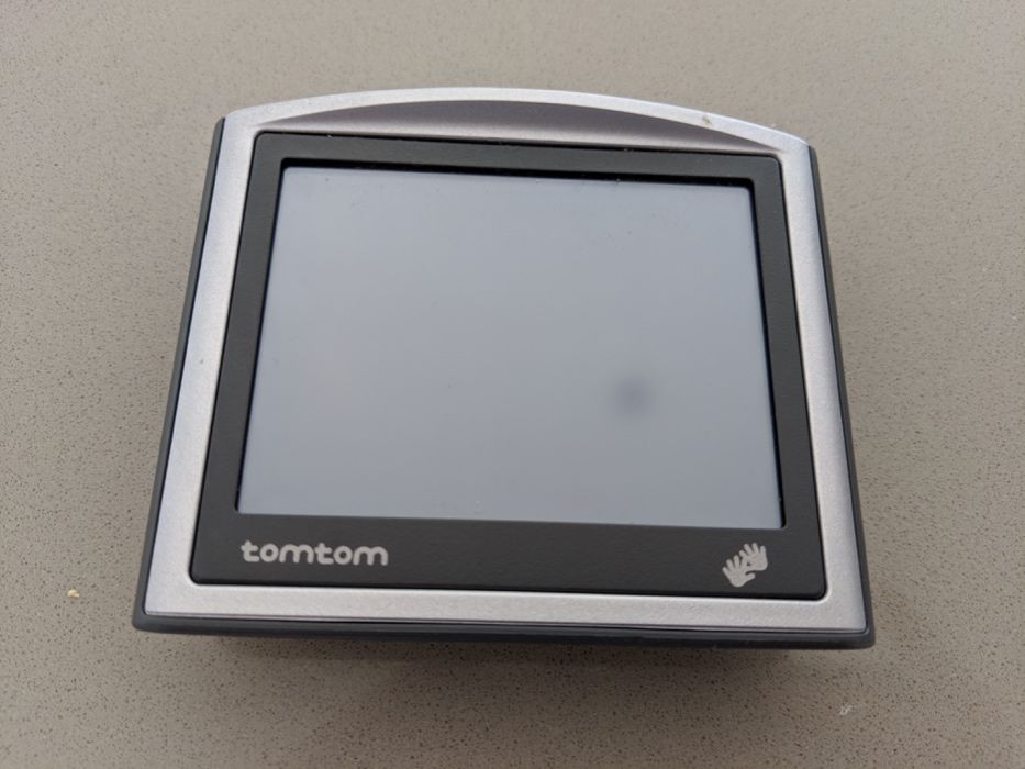 GPS TomTom One Europe na caixa original com bolsa em couro