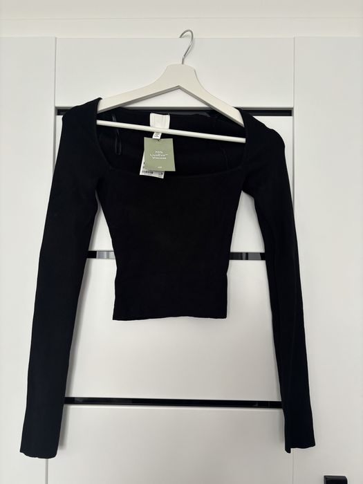 Dzianinowy top H&M