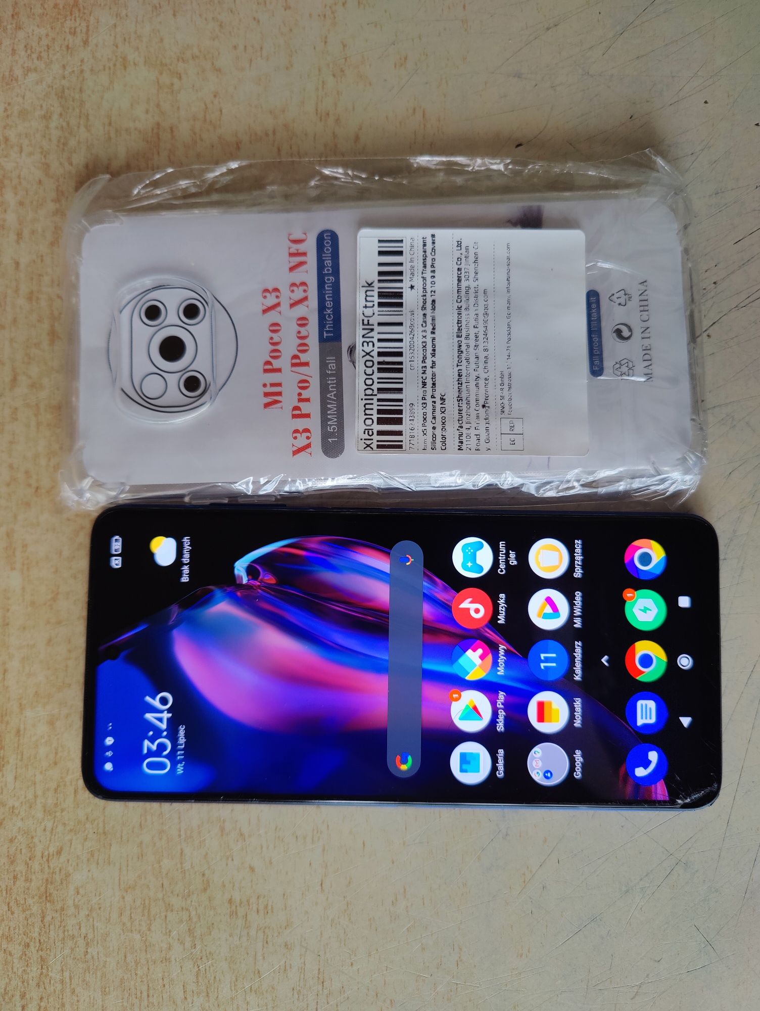 Sprzedam smartfon Xiaomi Poco x3 6/128 NFS. Stan BDB