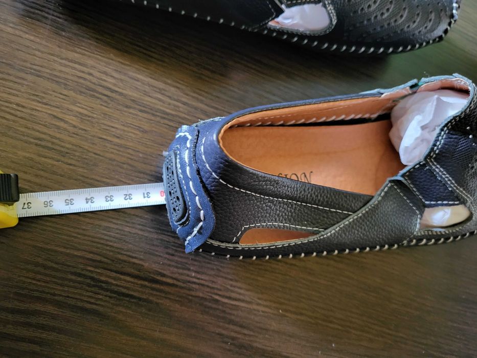 Літні чоловічі туфлі (лофери / сліпери) 43 р.