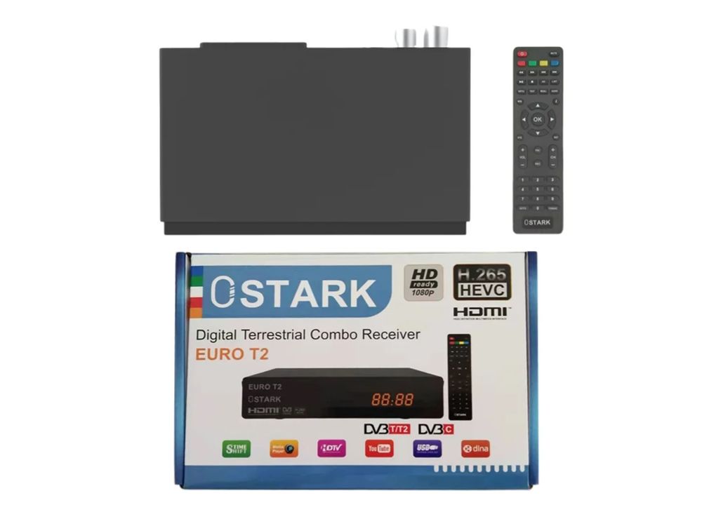 Ostark Receptor DVB T2 TDT Full HD - NOVO