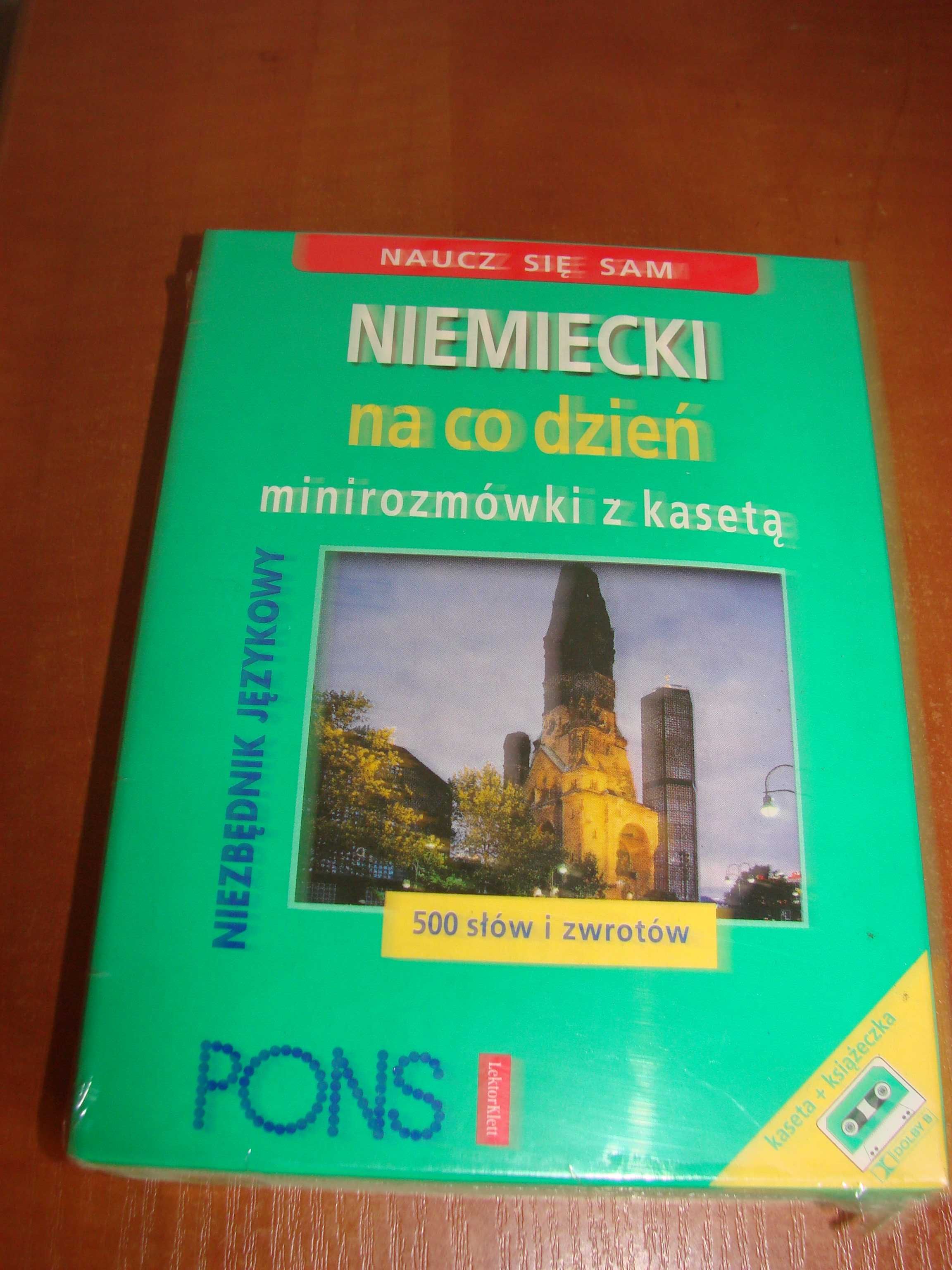 PONS niemiecki na co dzień minirozmówki z kasetą