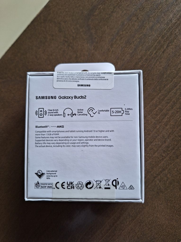 Samsung Buds 2 czarne słuchawki