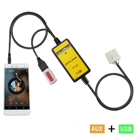 USB AUX MP3 адаптер Mazda 3/5/6/CX7/RX8 емулятор CD чейнджера