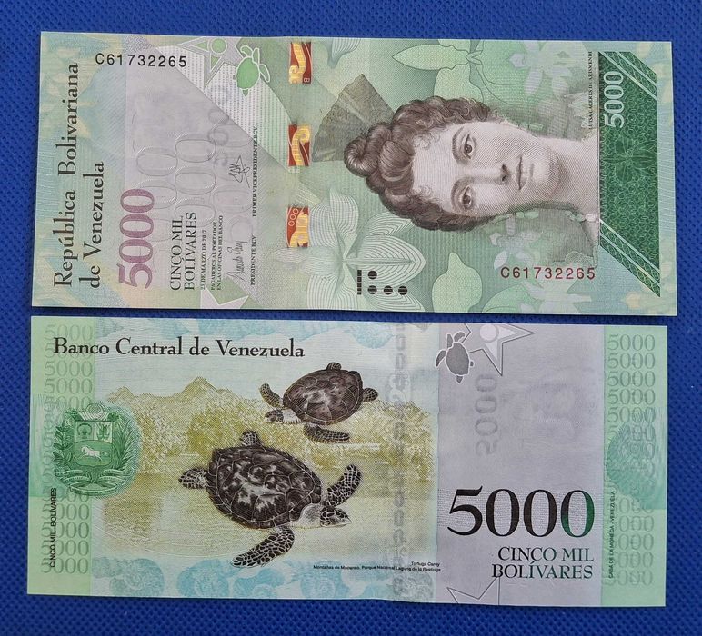 Venezuela - 5000 bolivares 2017 (UNC)