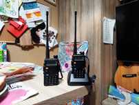 Dwa Radiotelefony Baofeng 5W UV-5R Krótkofalówki